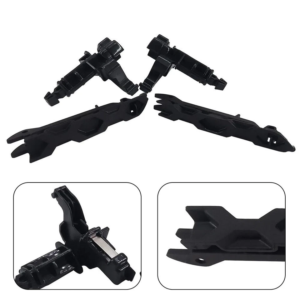 Compatible con para Smart For Fortwo 451 (2013 2014) Juego de bloqueo de capó Foto 3 de 4