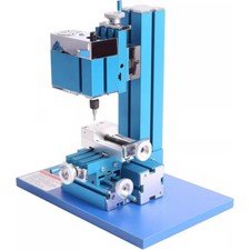 DIY Woodworking Soft Metal Lathe 36W Mini Milling Machine Hobby Processing Tools