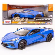 MotorMax 2020 Chevrolet Corvette C8 Stingray 1:24 Scale Diecast Model Car 79360