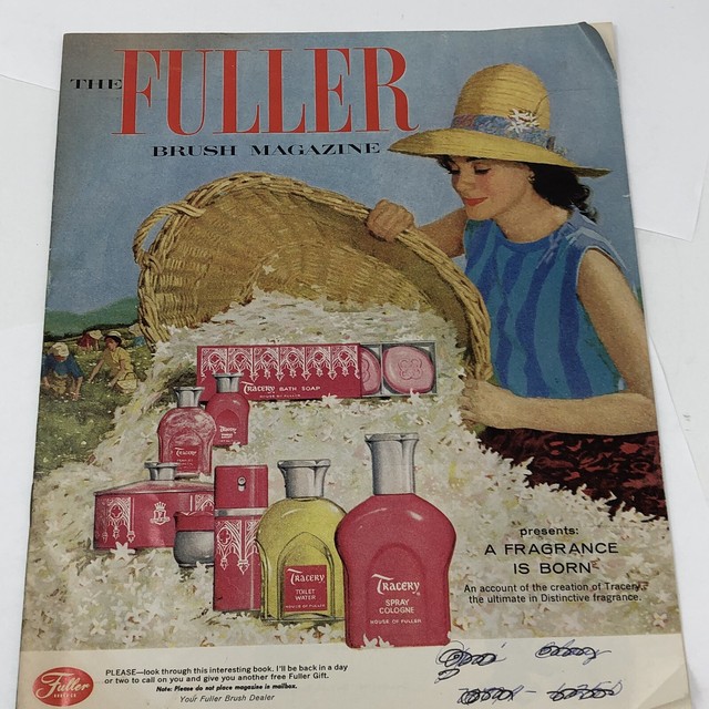 *1962 The Fuller Brush Magazine Old Fashioned Catalog Advertising