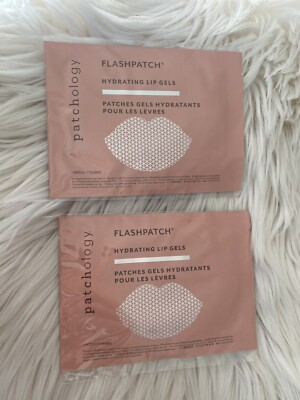 Lot Of 2 Patchology FLASHPATCH Hydrating Lip Gels 2 Patches New