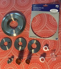 Niquel brush PLASTIC/METAL  fits moen universal trim kit