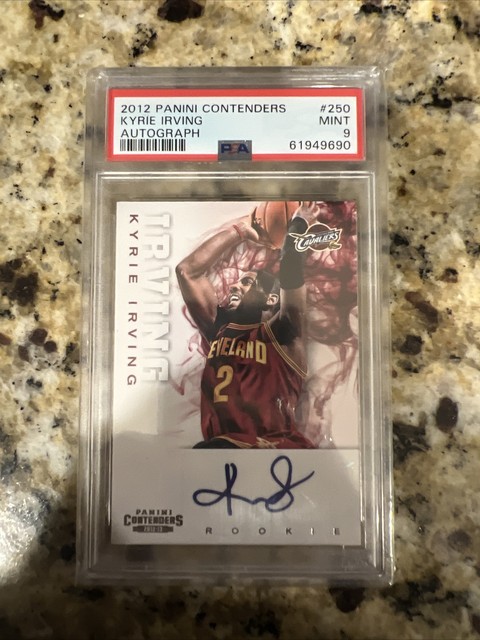 Kyrie Irving 2012 Panini Contenders Rookie Autographs