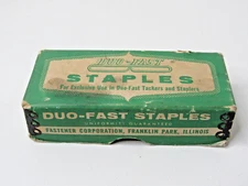 Vintage Duo-Fast -Staples 3416-C 1/2"  In Original Box #US15