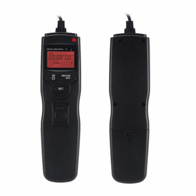 Timer Remote Control Shutter For Canon EOS 5D Mark II III 6D 7D DSLR Camera US