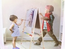 Cocoarm Kid s Art Easel, 3 in 1 Height Adjustable Painting Easel 