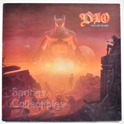 DIO★Last In Line UK Vertigo オリジナル Dio– The Last In Line - Vertigo – 822 366-1 German (1984) VG / VG