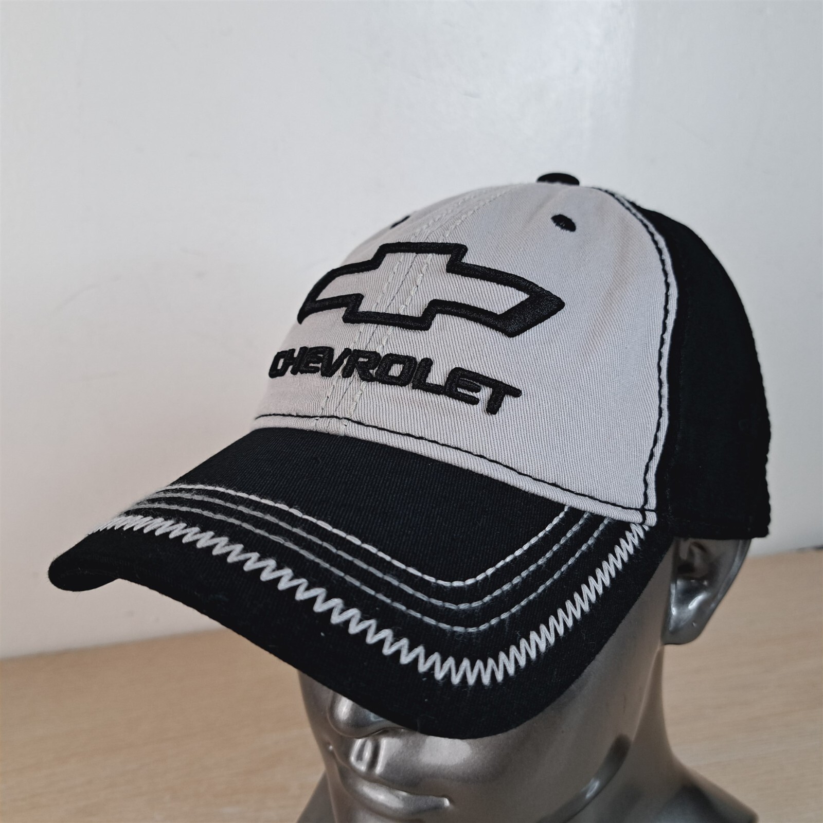 CHEVROLET BOWTIE ADJUSTABLE STRAPBACK BASEBALL HA… - image 3