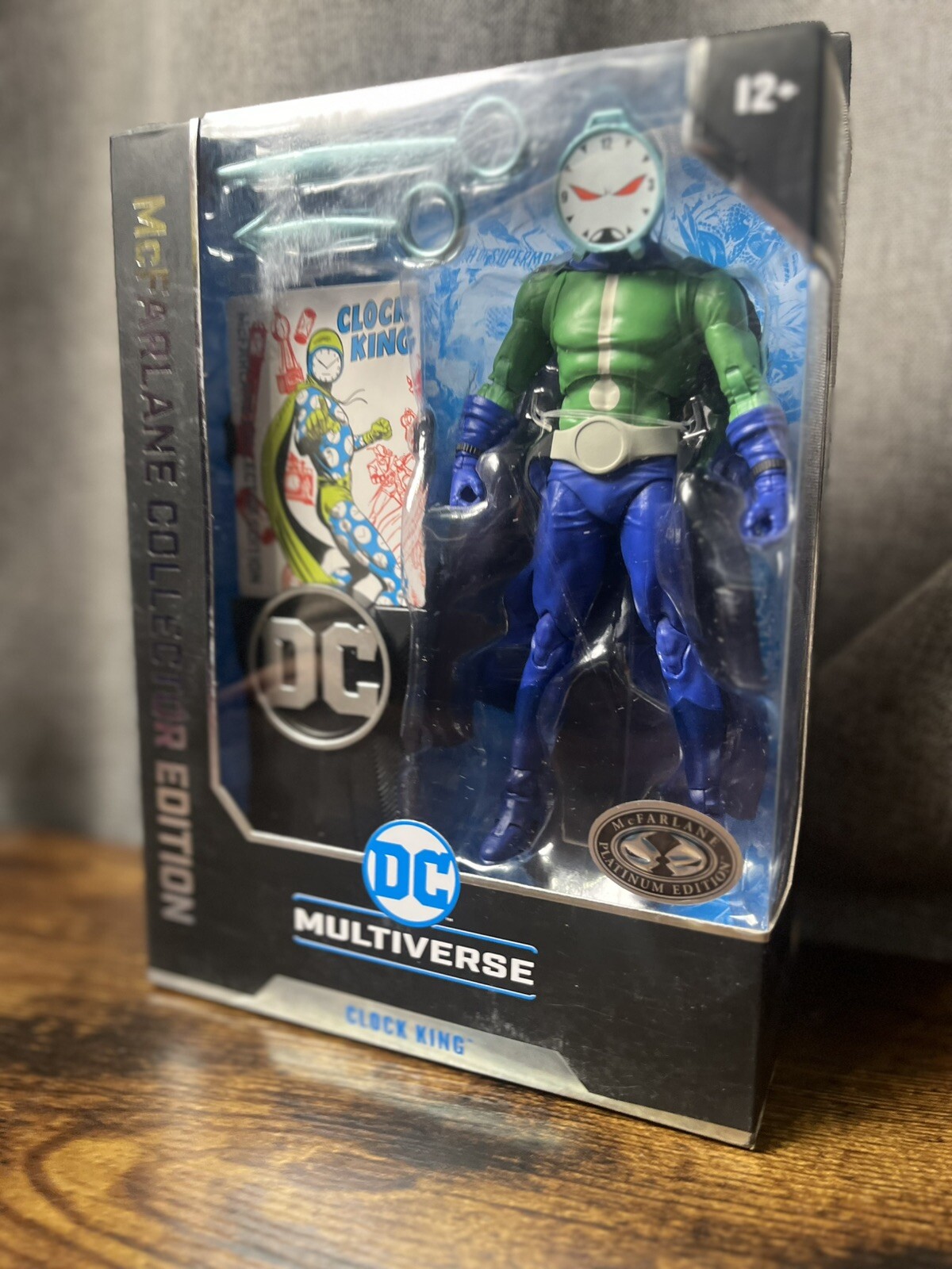 DC Mcfarlane CLOCK KING Toys Multiverse Collector Platinum Edition Figure
