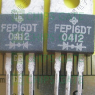 Lot De 5 Transistors FEP16DT - Boîtier TO-220 - Rapide Et Efficace - Pour Circuits De Puissance