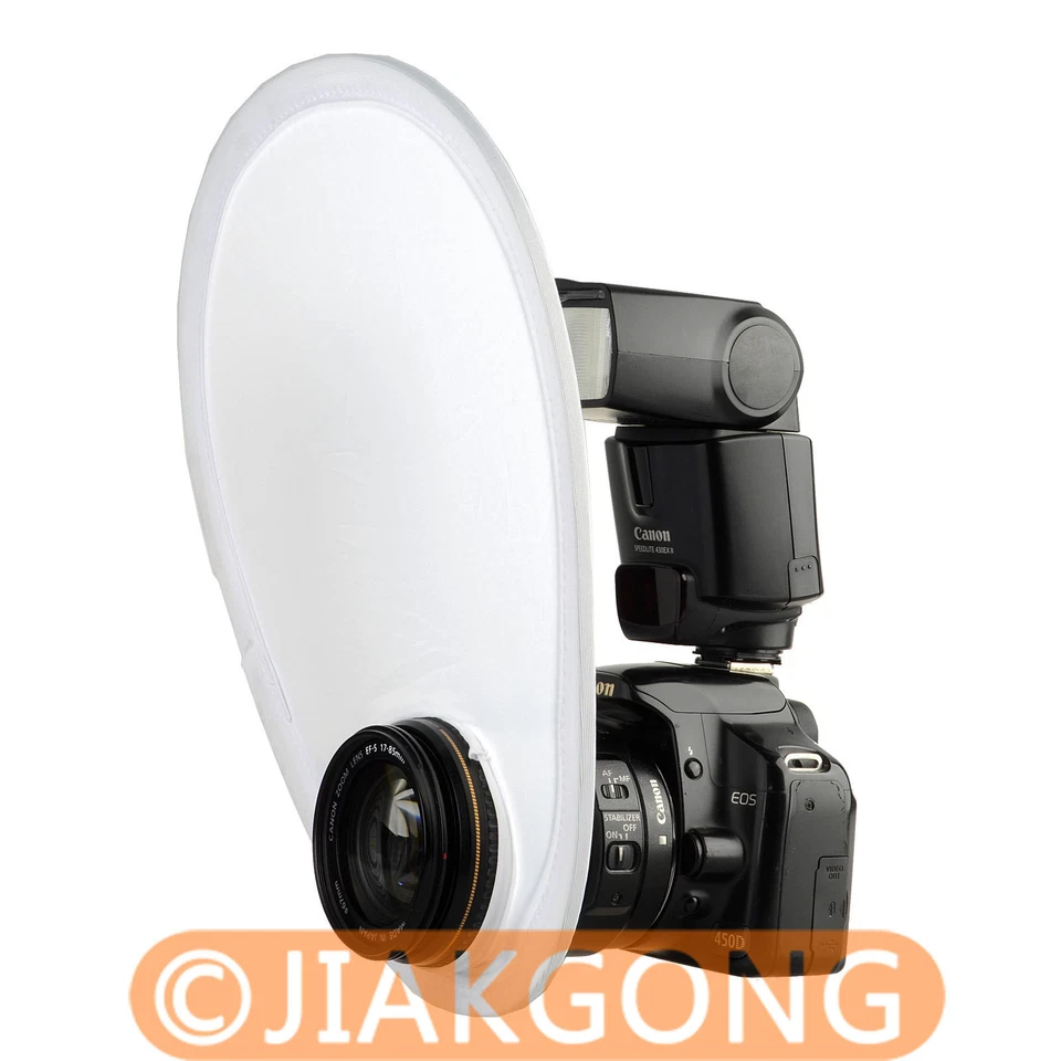 Light Portable Folding Collapsible Photo Reflector Disc Board Panel with bag - Bild 1 von 1