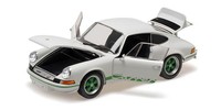 Minichamps 1/18 Porsche 911 Carrera RS White 1972 Sammlermodell