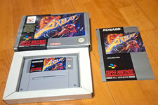ebay® Auktion 227530128099 | Konami Axelay Nintendo SNES PAL in OVP mit Anleitung/Handbuch Thumbnail of ebay® auction 227530128099 | Konami Axelay Nintendo SNES PAL in OVP mit Anleitung/Handbuch