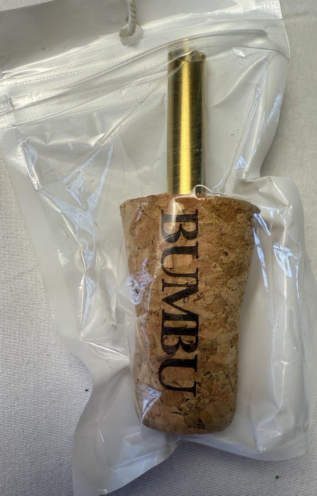 BUMBU Rum Liquor Pourer 2018 Lot Of 2  Metal Spout Stopper Pourer New FREE SHIP!