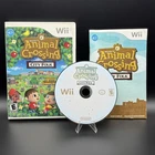 Animal Crossing: City Folk Nintendo Wii 2008 Complete with Manual CIB Tested