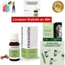Pranarôm Huile Essentielle Giroflier HECT Bio 10 ml - Apaisant et Digestion