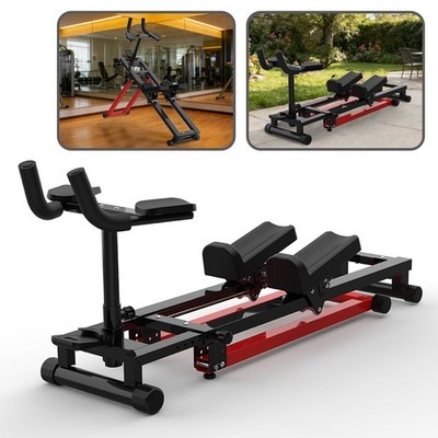 Back Spine Twist Stretcher & Stair Stepper & Waist Trainer Full Workout Combo