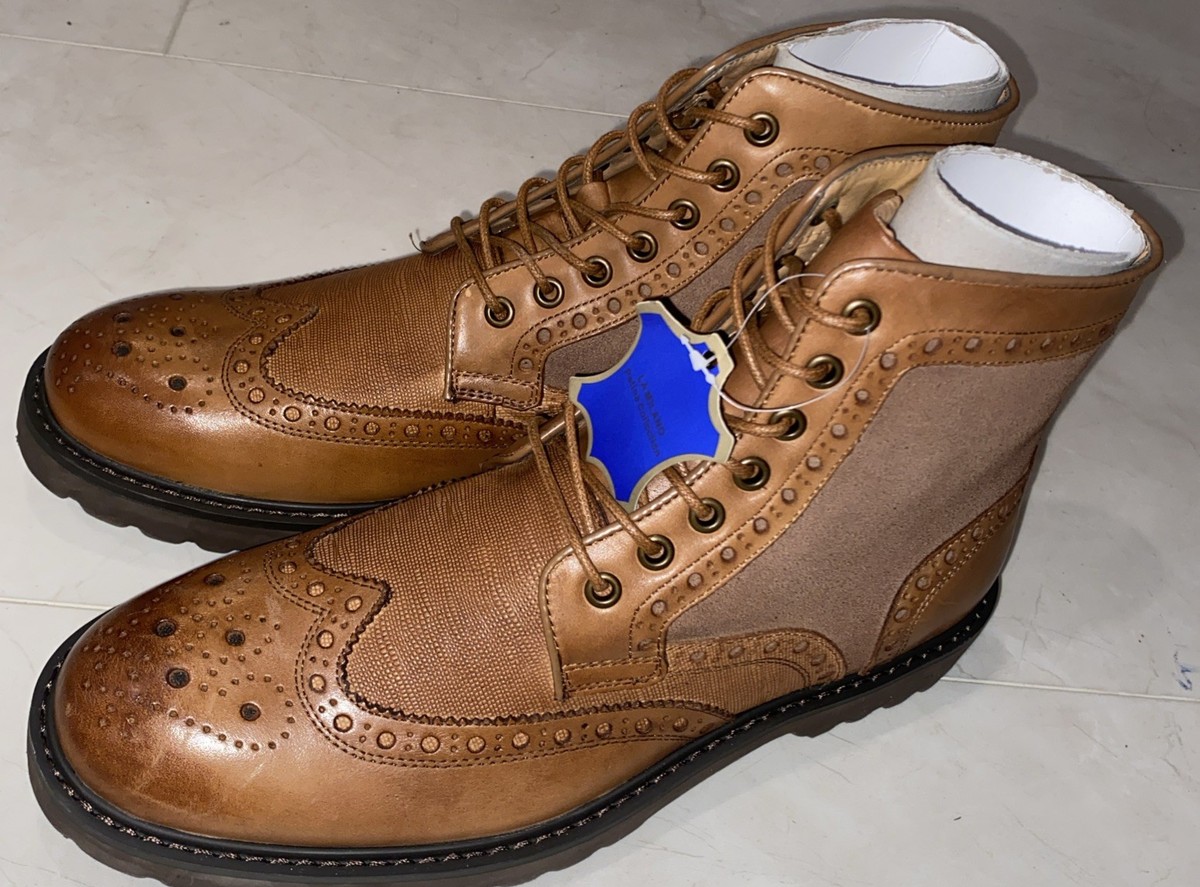 NEW~La Milano Cognac-21 Boots Men display picture 2