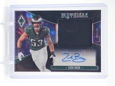 ZACK BAUN 2025 PHOENIX MYTHICAL AUTO JERSEY BLACK PANDORA /99  EAGLES Q7148