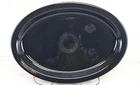 EXTRA large OVAL SERVING turkey PLATTER slate gray FIESTA 19 1/4" LARGE 1st