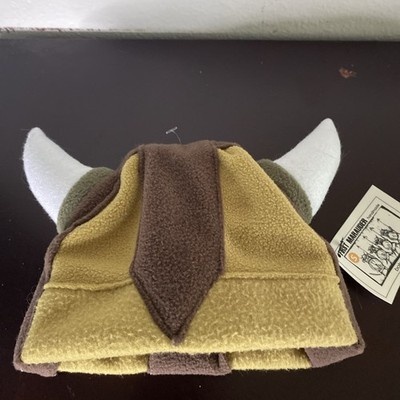 Viking Beanie Hat Winter Costume Swedish Boys Toddler 0-3 Months Horns