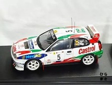 Miniature Car 1/18 Corolla WRC No05 1998 Diecast Rally Car Collectible