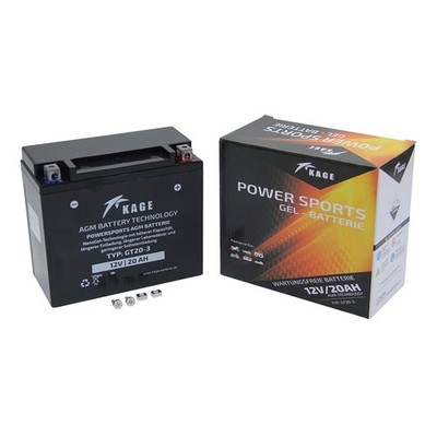 GEL Batterie KAGE Typ ETX20L-BS 518901026 für Triumph Rocket III Honda Goldwing