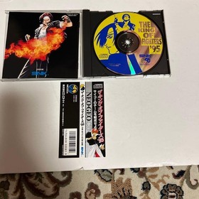 King of Fighters 94 95 96 Neo Geo CD Lot Set w/ Spine Cards SNK Japan Tested