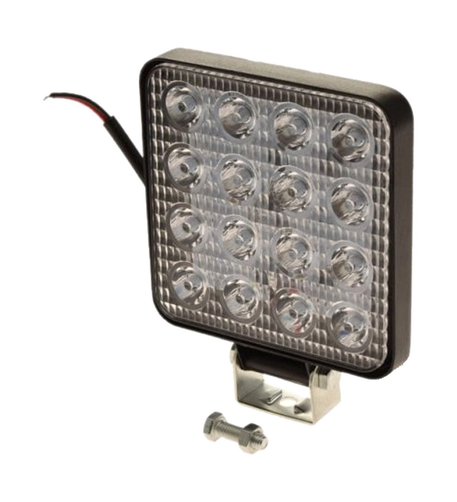 Lampe LED 48W auxiliaire carrée avec faisceau longue portée pour ATV