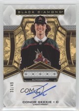 2024-25 Upper Deck Black Diamond Rookies 33/49 Conor Geekie #BDB-GE Auto 0o5t