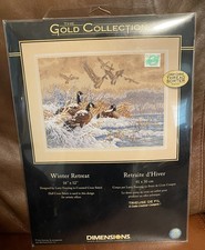 Dimensions Gold Cross Stitch WINTER RETREAT K...
