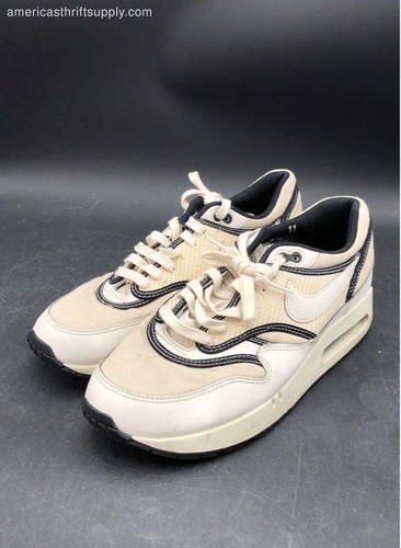 Nike Men's Air Max 1 86 Beige White Athletic Shoes - Size 11