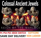 ✅ PC PS4 PS5 XBOX SWITCH✅ Colossal Ancient Jewels Diablo 2 Resurrected Items D2R