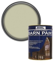 Bedec Barn Paint Acrylic Exterior, All-In-One Multi-Surface, All Sizes, Finishes