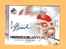 2024-25 SP Authentic #166 Samuel Honzek Calgary Flames Future Watch 97/599