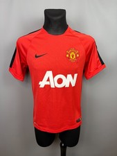 MANCHESTER UNITED 2014 2015 TRAINING SHIRT FOOTBALL SOCCER NIKE MENS SIZE M