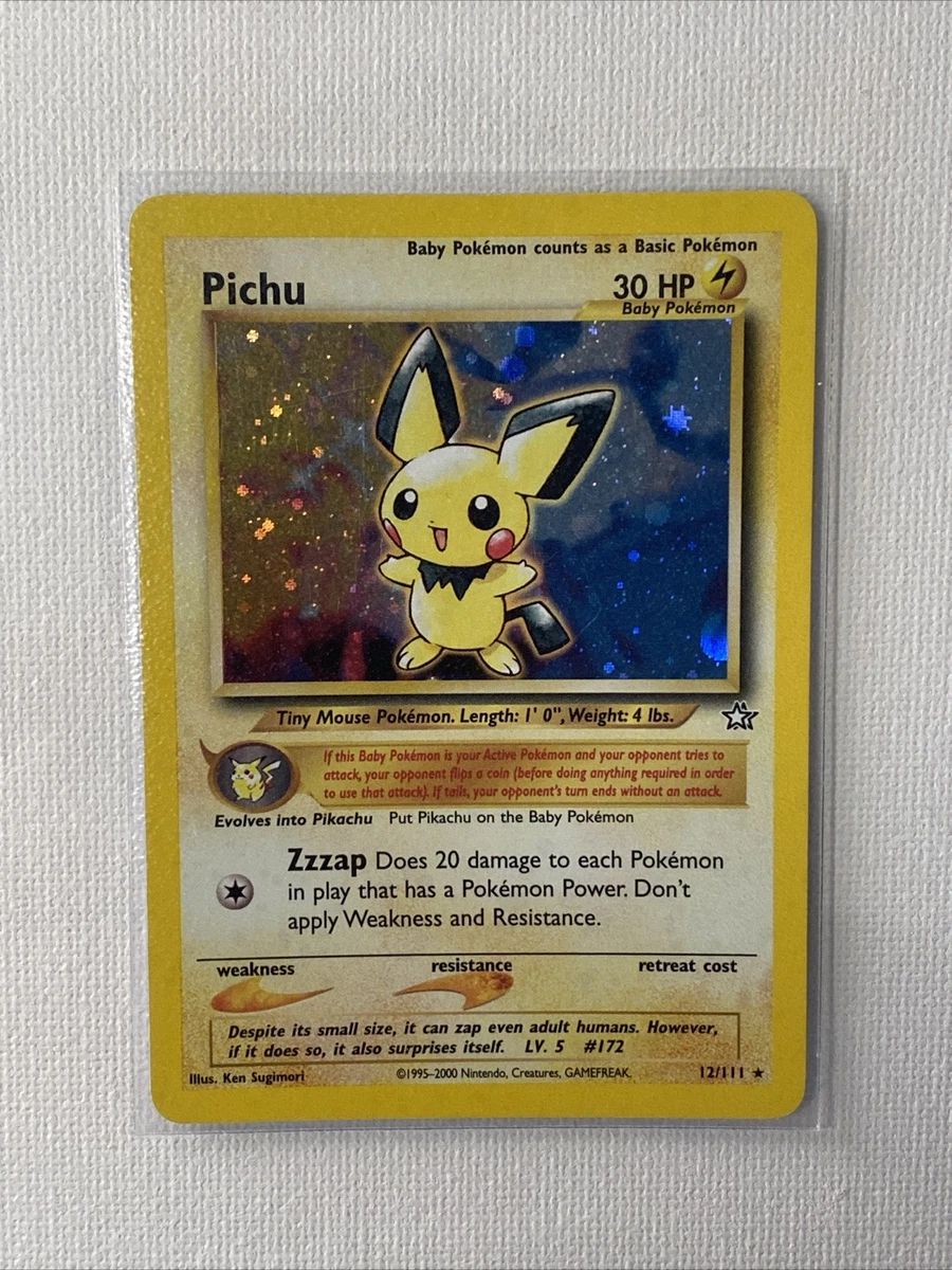 Pichu 英語版 12/111 Pichu 12/111 Neo Genesis for sale | eBay