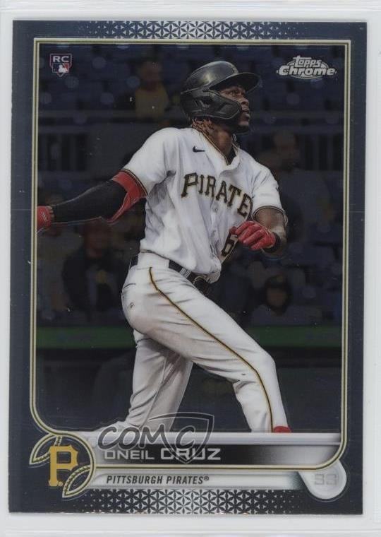 2022 Topps Chrome Oneil Cruz #128 1h2h