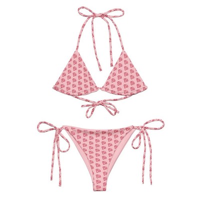Diamond Pattern String Bikini