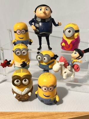Mixed Lot Of 8 Despicable Me Minions Rise Gru Young Figures 2019 Agnes Mcdonalds