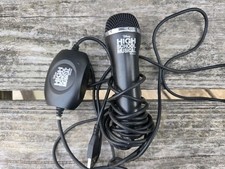 Disney High School Musical Microphone Logitech A-0234A USB Wii XBOX 360 PS3 PC