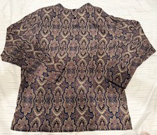 Rena Rowan for Saville Paisley Print Blouse S...