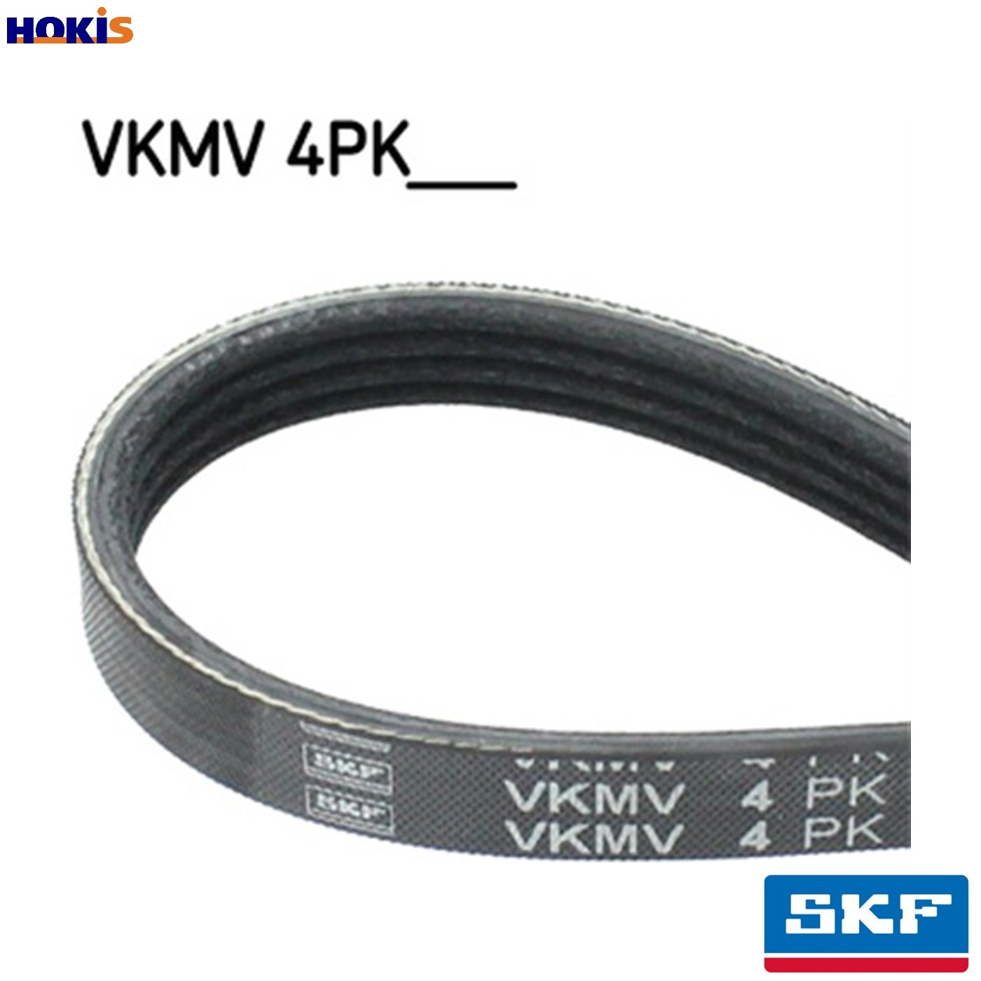 Multi-ribbed V-belt VKMV 4PK668 SKF for CHEVROLET FIAT ALFA ROMEO DAEWOO OPEL - Image 13