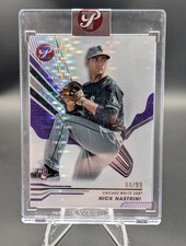 2024 Topps Pristine Nick Nastrini Purple Refractor /99 #2
