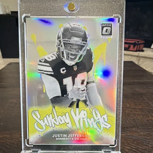2025 Donruss Optic Justin Jefferson Base (RAW)