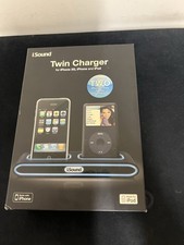 i.Sound 30 Pin Twin Charging Station Dock for Apple iPhone 3G & iPod New Sealed