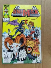 Animax 1 Comic Marvel Star 1986 Nice Uncirculated 