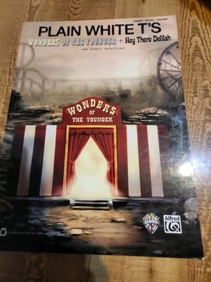 Plain White T's - Wonders of the Younger + Hey There Delilah Guitar Tab Book OOP