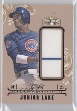 2014 Topps Triple Threads Unity Single Jumbo Relics Gold 3/9 Junior Lake 0s5