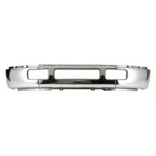 For 2005-2007 Ford F250 F350 Super Duty Front Bumper Face Bar Cover Steel Chrome